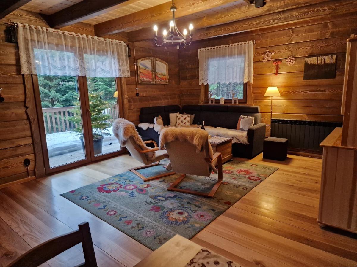 Domki Brenna Lesnica Chatka Ze Spa 外观 照片